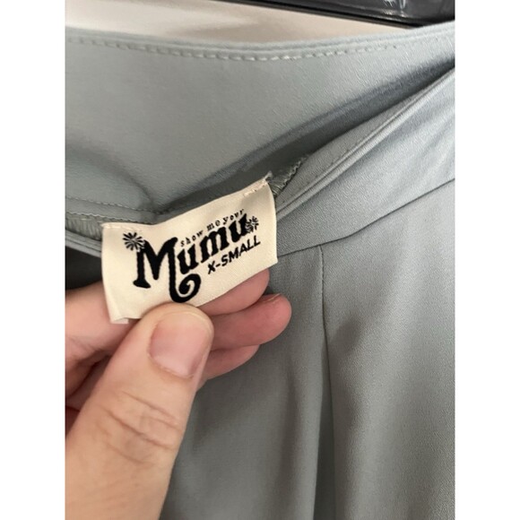 Show Me Your Mumu Princess Di Ball gown Maxi Skirt XS Green Flowy - Picture 6 of 7